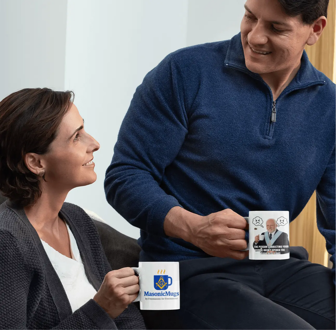 Personalised Masonic Mugs – The Perfect Gift for Freemasons - Masonic Mugs