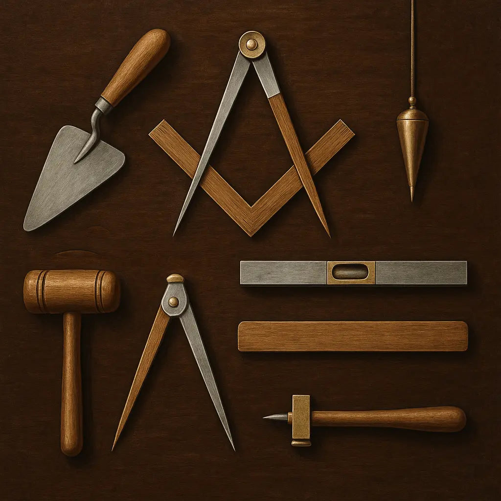 The Working Tools of Freemasonry: Symbols That Shape Character - Masonic Mugs