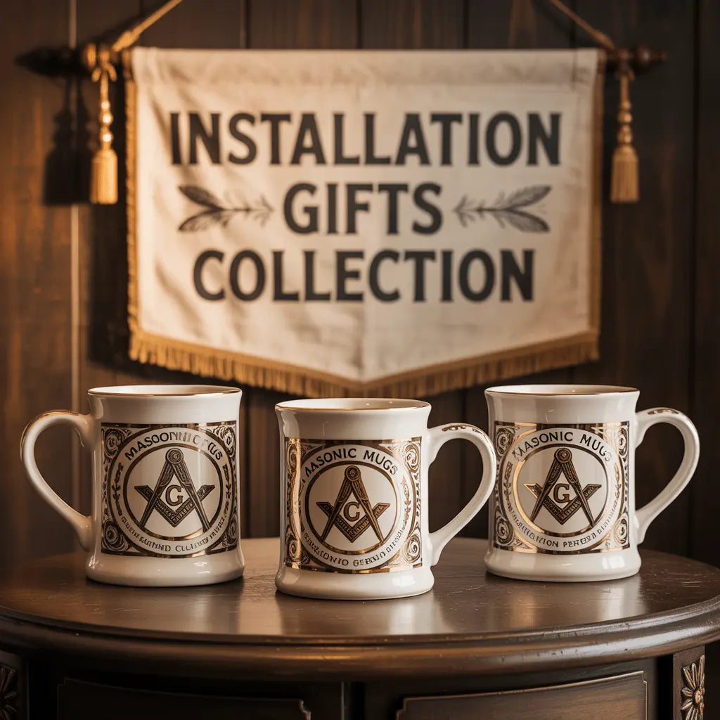 Installation Gifts - Masonic Mugs