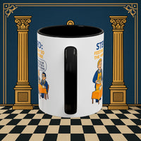 Masonic Mugs - Refreshment of Reason - Steward Printify