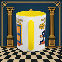 Masonic Mugs - Masonic Anticipation: Lodge Ninja in Waiting, Junior Deacon Printify