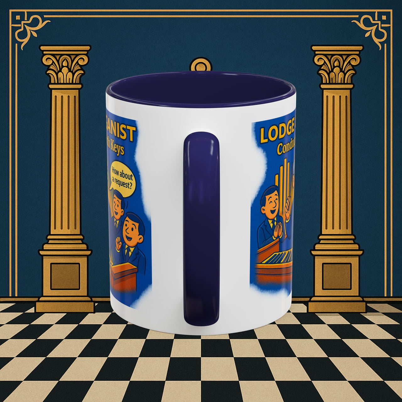 Masonic Mugs - Masonic Melodies - Organist Printify