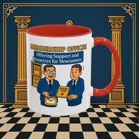 Masonic Mugs - Welcoming New Brothers - Membership Secretary Printify