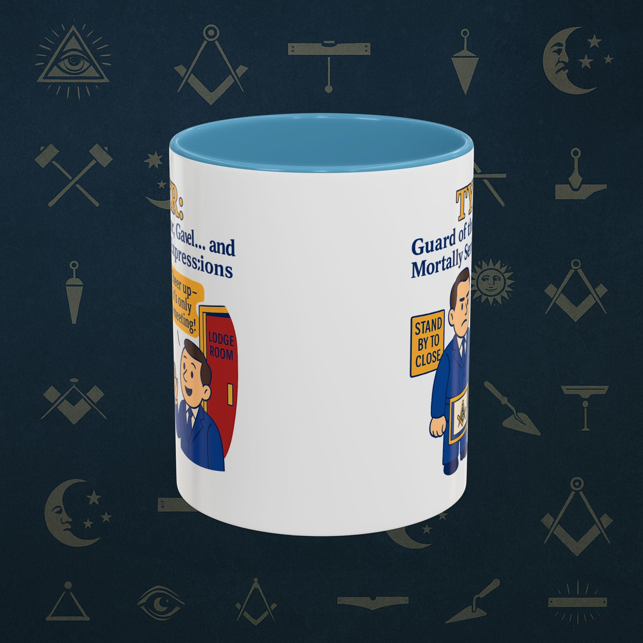 Masonic Mugs - Masonic Mysteries - Tyler Printify