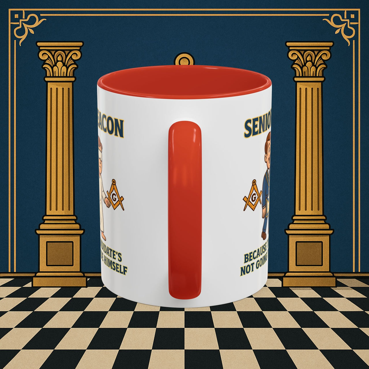 Masonic Mugs - Guiding Light - Senior Deacon Printify