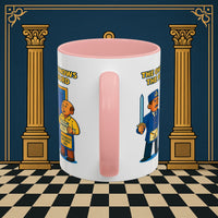 Masonic Mugs - Accent Coloured 11oz Mug - Masonic Mayhem - Inner Guard Printify