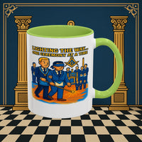 Masonic Mugs - Illuminated Brotherhood - Senior Deacon Printify