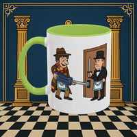 Masonic Mugs – Master of Improvisation (Accent Coloured 11oz Mug) Printify