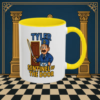 Masonic Mugs - Tyler's Watchful Guard - Tyler Printify