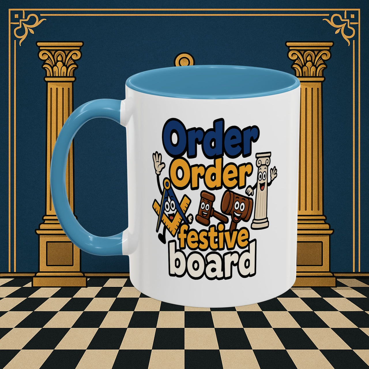 Masonic Mugs - Order Festive Board Printify