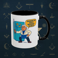 Masonic Mugs - Secret Fridge Defender - Tyler Printify