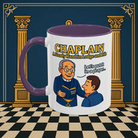 Masonic Mugs - Divine Guidance - Chaplain Printify
