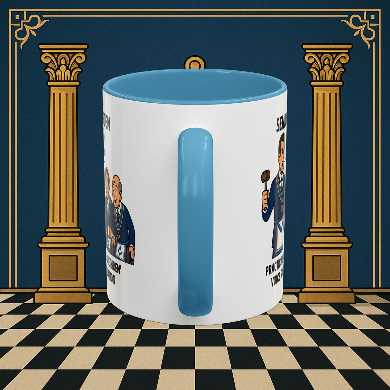 Masonic Mugs - Lodge Leadership - Senior Warden Printify