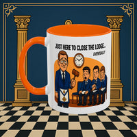 Masonic Mugs - Lodge of Endless Deliberation - Senior Warden Printify