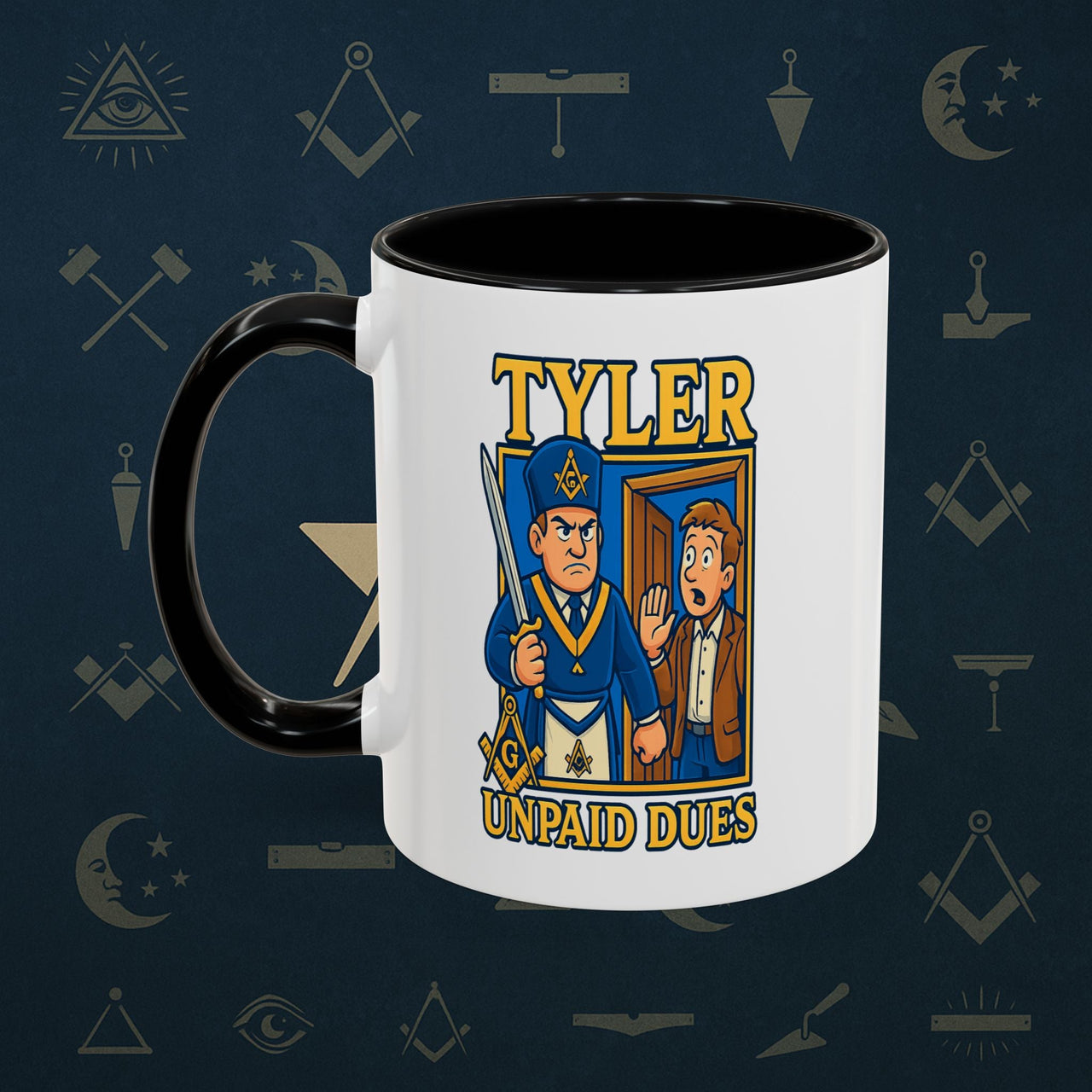 Masonic Mugs - Tyler's Reckoning - Tyler Printify