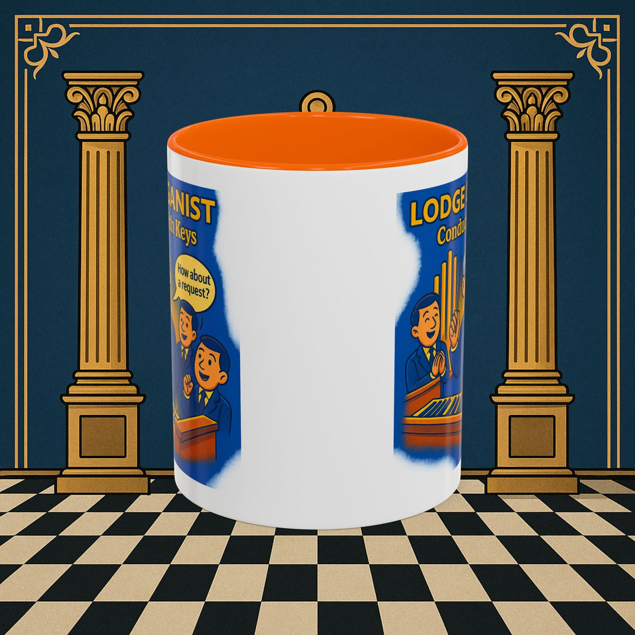 Masonic Mugs - Masonic Melodies - Organist Printify