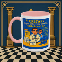 Masonic Mugs - Bureaucratic Biscuit Bouncer - Secretary Printify
