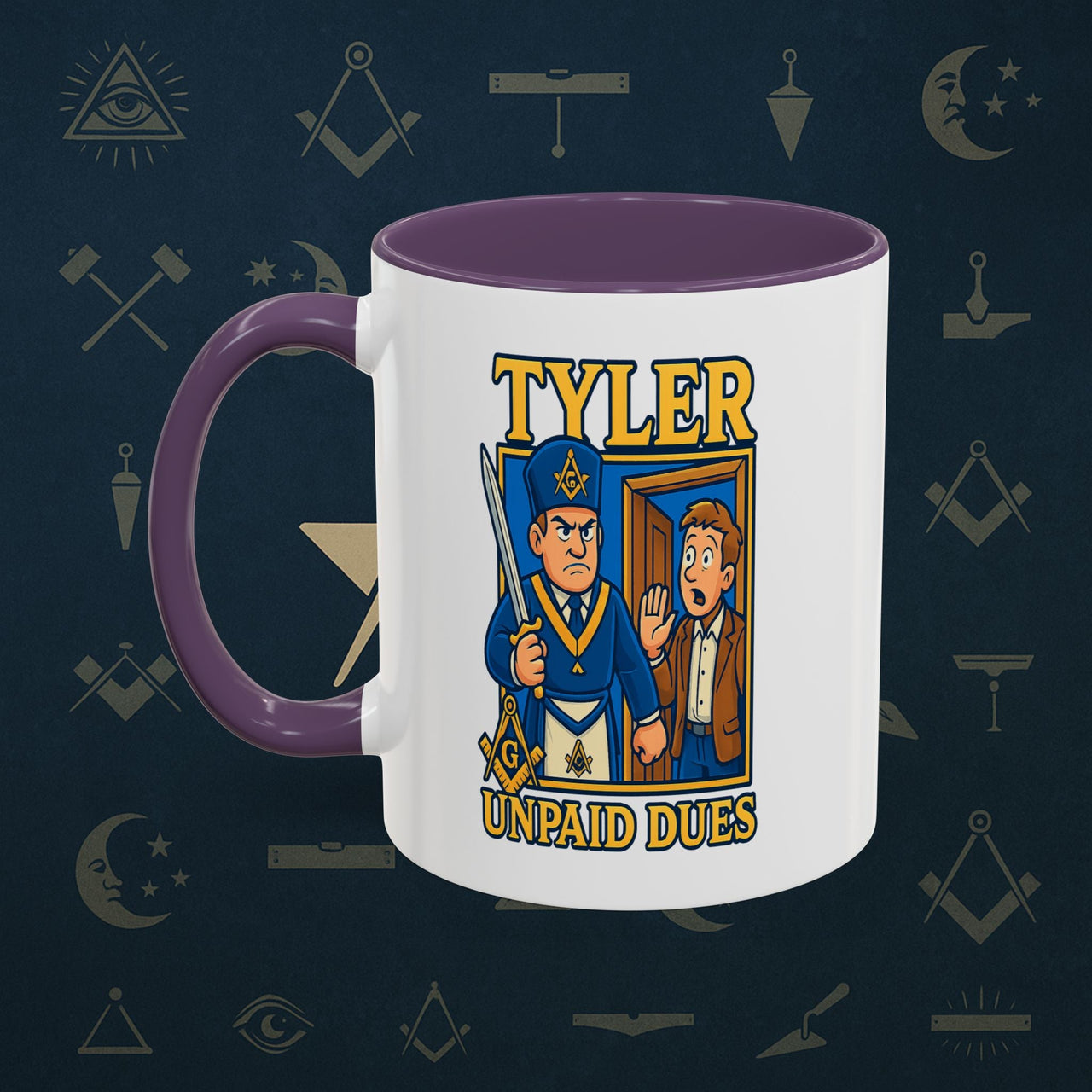 Masonic Mugs - Tyler's Reckoning - Tyler Printify