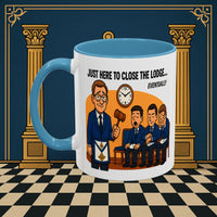 Masonic Mugs - Lodge of Endless Deliberation - Senior Warden Printify