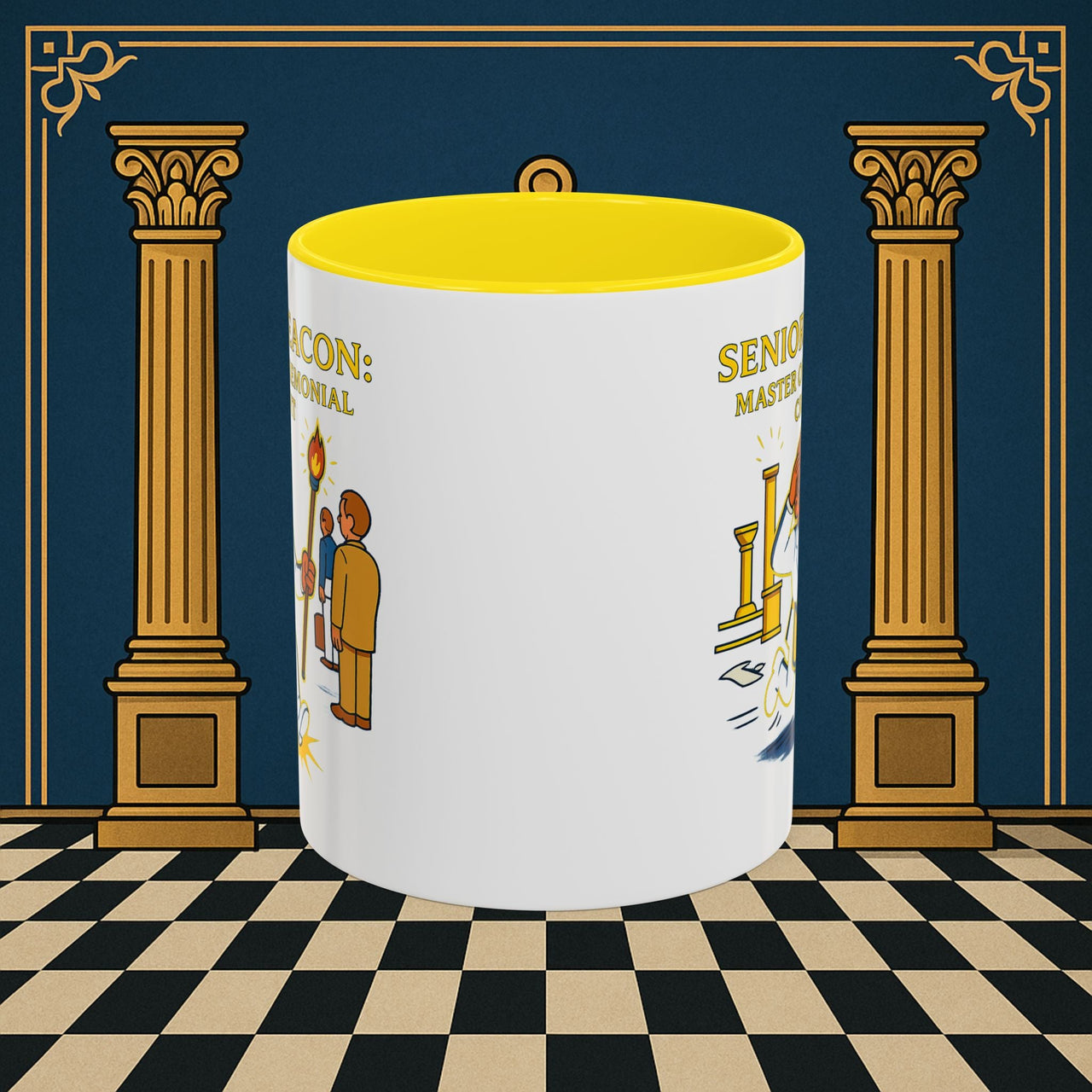 Masonic Mugs - Senior Deacon's CrossFit Challenge - Senior Deacon Printify