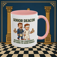 Masonic Mugs - Guiding Light - Senior Deacon Printify