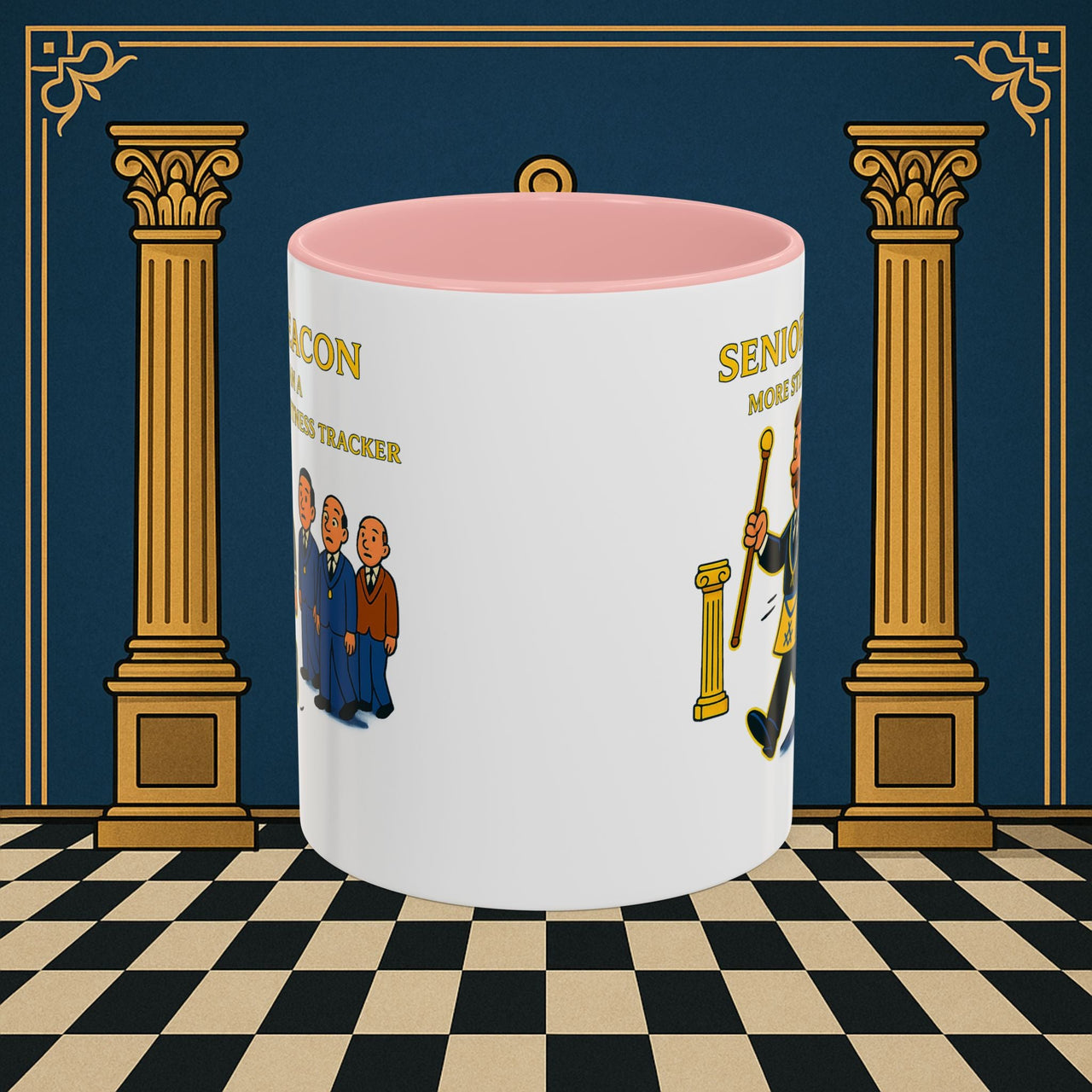 Masonic Mugs - Stepping Out - Senior Deacon Printify
