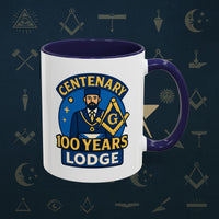 Masonic Mugs - Centennial Brotherhood - 100 years lodge anniversary Printify