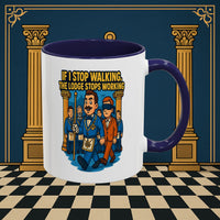 Masonic Mugs - Walking the Masonic Path - Senior Deacon Printify