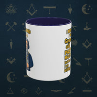 Masonic Mugs – Grumpy Old Past Master (Accent Coloured 11oz Mug) Printify