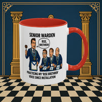 Masonic Mugs - Lodge Leadership - Senior Warden Printify