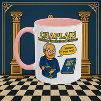 Masonic Mugs Ready to Go - Comfort in Faith - Chaplain Printify