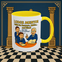 Masonic Mugs - Lodge Mentor: Fraternal Ritual Guidance, Lodge Mentor Printify