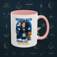 Masonic Mugs - Masonic Cats Assemble - Worshipful Master Printify