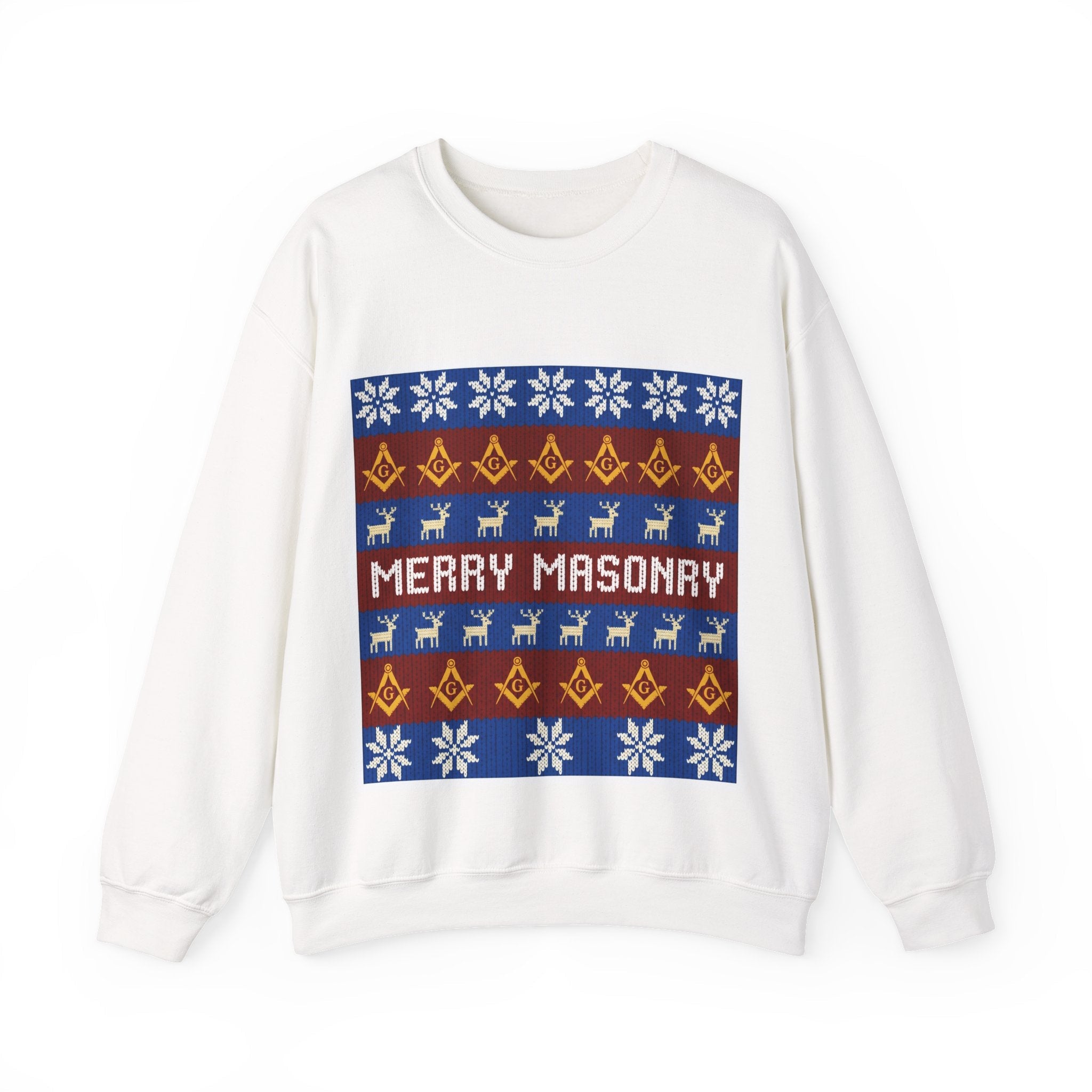 Merry Masonry Masonry Sweatshirt Printify