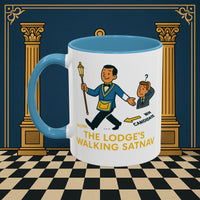 Masonic Mugs - The Lodge's Walking Satnav - Senior Deacon Printify
