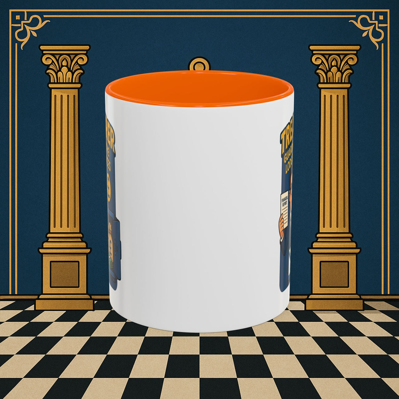 Masonic Mugs - Masonic Money Master - Treasurer Printify