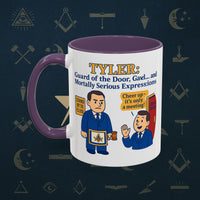 Masonic Mugs - Masonic Mysteries - Tyler Printify