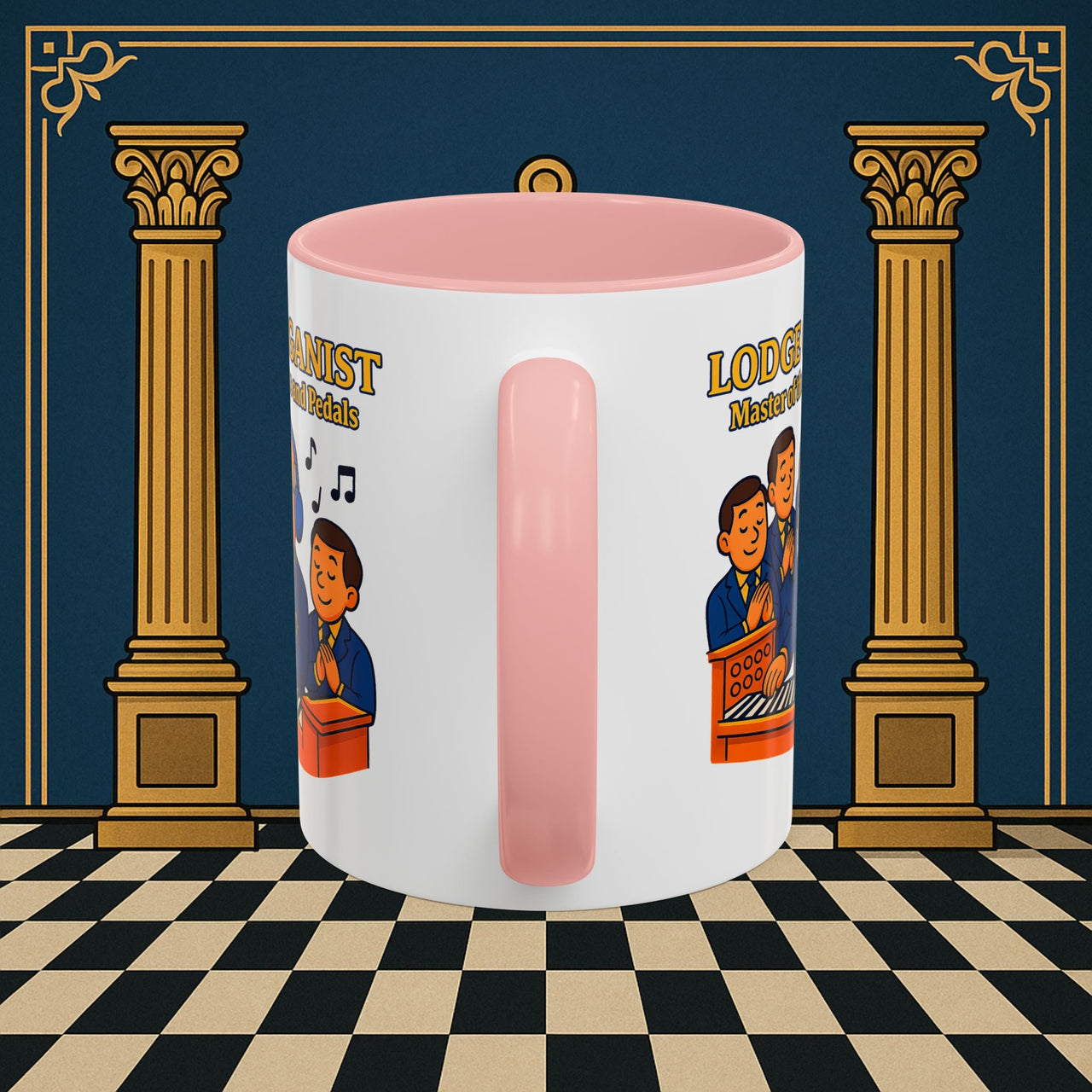 Masonic Mugs - Lodge Maestro - Organist Printify