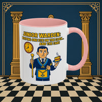 Masonic Mugs - Masonic Vigilance: Junior Warden's Timekeeping Duty,  Junior Warden Printify