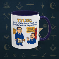 Masonic Mugs - Masonic Mysteries - Tyler Printify