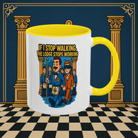 Masonic Mugs - Walking the Masonic Path - Senior Deacon Printify