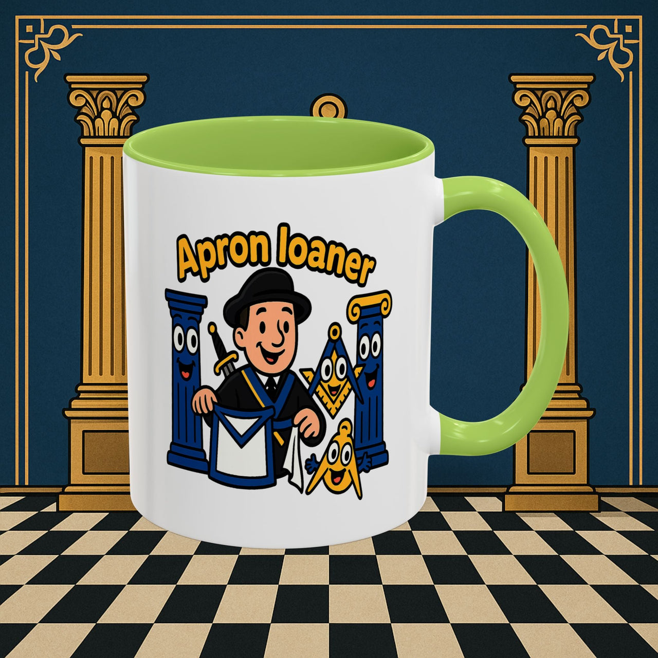 Masonic Mugs - Masonic Mirth - Tyler Printify