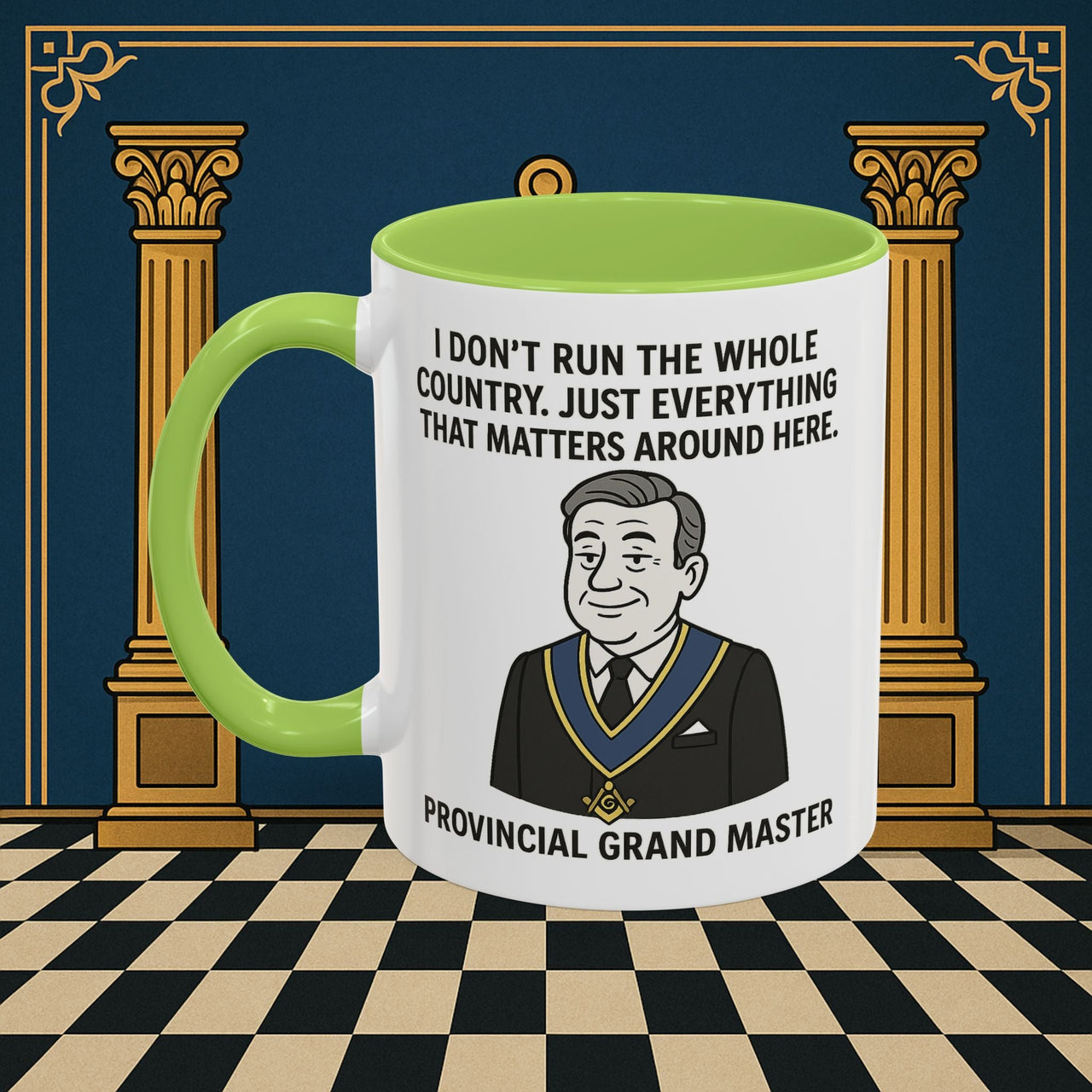 Masonic Mugs - Local Influence - Provincial Grand Master Printify