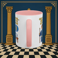 Masonic Mugs - Masonic Tea Break: Fraternal Humor in Comic Book Style, Junior Warden Printify