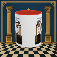Masonic Mugs Ready to Go – Another Office? Go On Then… (Accent Coloured 11oz Mug) Printify