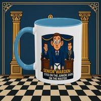 Masonic Mugs - Masonic Watchfulness - Senior Warden Printify