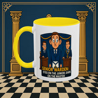 Masonic Mugs - Masonic Watchfulness - Senior Warden Printify
