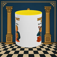 Masonic Mugs - Accent Coloured 11oz Mug - Wisdom Transfer Printify