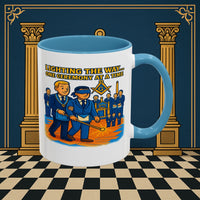Masonic Mugs - Illuminated Brotherhood - Senior Deacon Printify