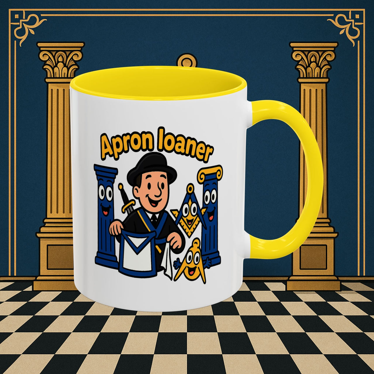 Masonic Mugs - Masonic Mirth - Tyler Printify